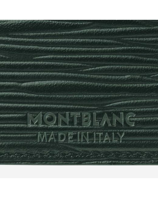 Montblanc Green Card Case 5 Compartments Meisterstuck for men