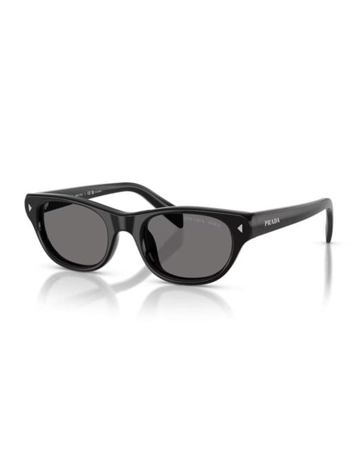 Prada Black Pr C08S Acetato Sunglasses