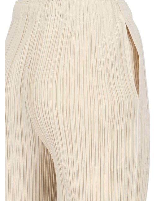 Pleats Please Issey Miyake Natural Issey Miyake Pleats Please Trousers