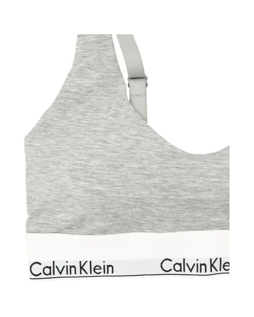 Calvin Klein White Lightly Lined Bralette