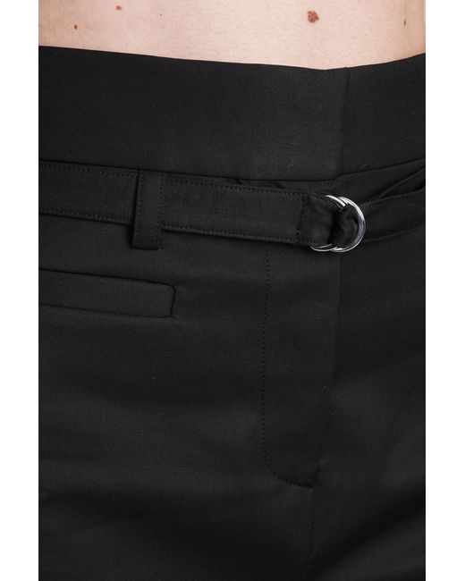 IRO Pants In Black Cotton