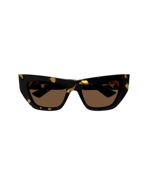 Bottega Veneta Black Sunglasses Cat Eye Full Rim, Frame And Lens Bv1177S002