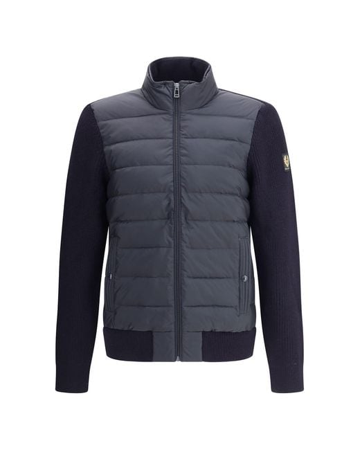Belstaff Blue Circuiteer Padded Jacket for men