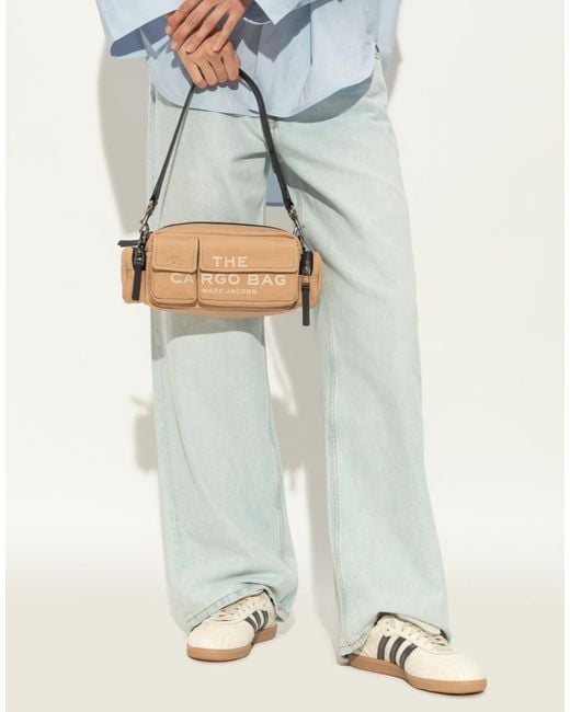 Marc Jacobs Natural The Cargo Logo Shoulder Bag