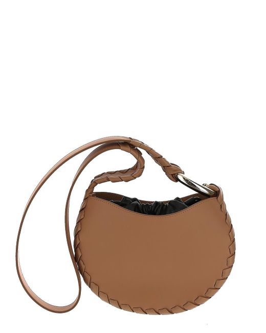 Chloé Brown Small Hobo Bag