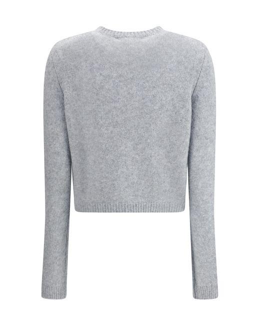Lisa Yang Blue Felicia Cardigan Kashmir/Capra Hircus; Silk