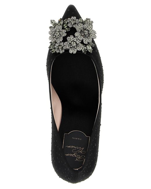 Roger Vivier Black Slip On Pumps