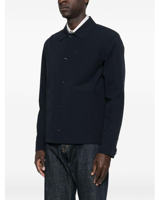 Herno Blue Jacket Polyamide for men