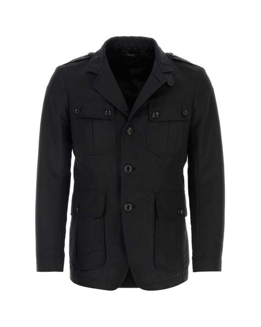 Tom Ford Black Jackets And Vests for men