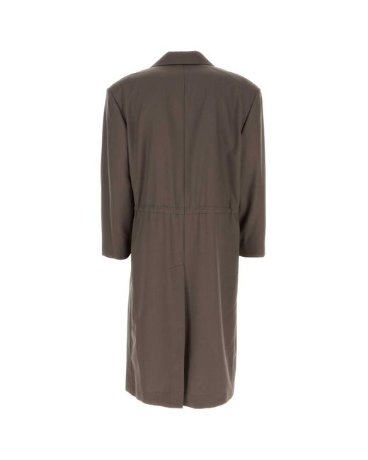 Magliano Brown Wool Coat for men