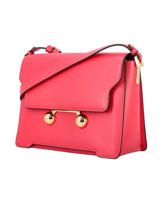 Marni Pink New Trunk Shoulder Bag