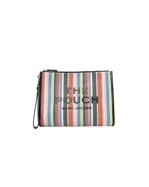 Marc Jacobs White Pouch Pvc Bags Pouches