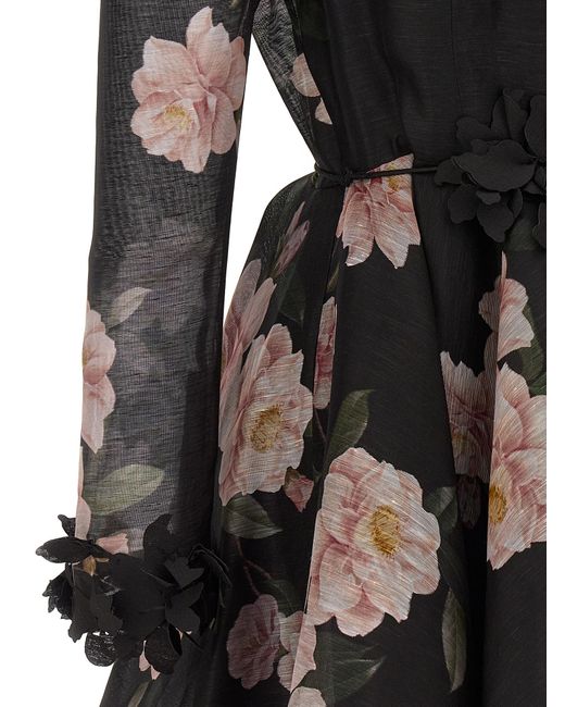 Zimmermann Natura Liftoff Dresses in Black | Lyst