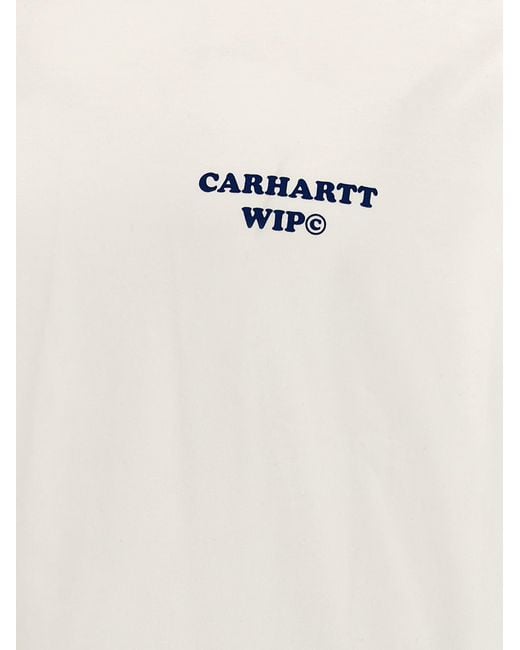 Carhartt White Isis Maria Dinner T-shirt for men