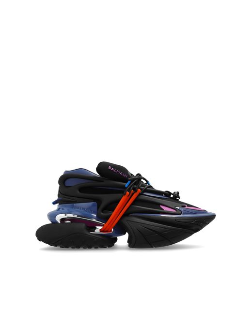Balmain Black ‘Unicorn’ Sports Shoes for men
