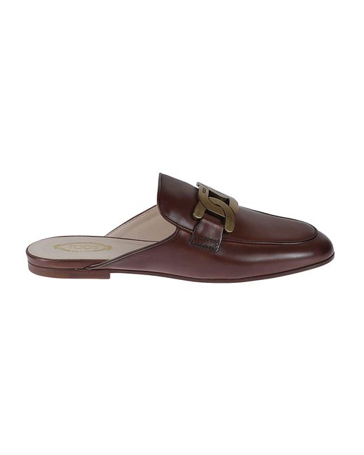 Tod's Cuoio Leg 79a Loafers in Brown | Lyst