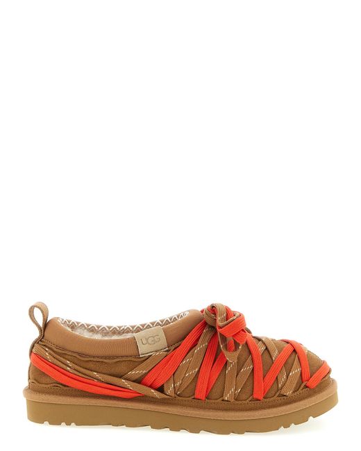 Ugg Red 'Tasman Lace' Sabots for men