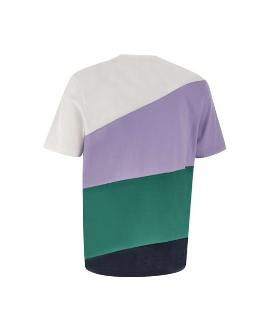 Paul Smith Purple Cotton T-Shirt for men
