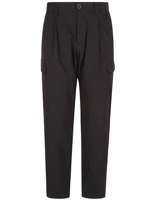 Herno Black Pants Pantaloni for men