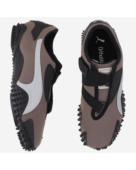 PUMA Gray Mostro Og Sneakers Fabric; Rubber Trainers