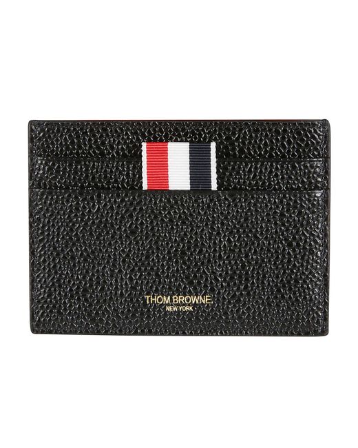 Thom Browne Logo Classic Card Holder in Black for Men Save 17 Lyst UK