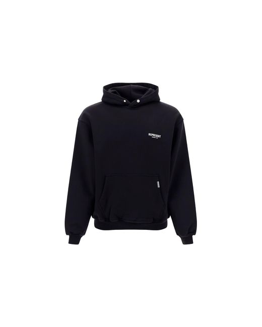 represent blue hoodie