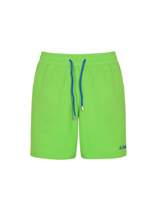 Mc2 Saint Barth Green Comfort Swimsuit for men