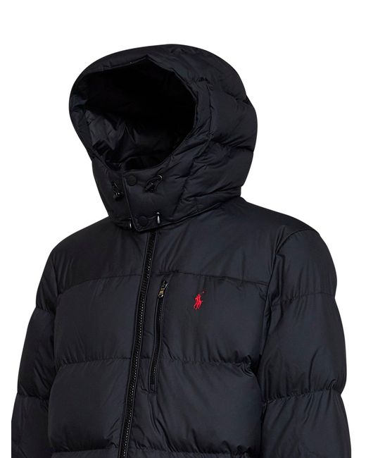Polo Ralph Lauren Blue The Gorham Hooded Down Jacket for men