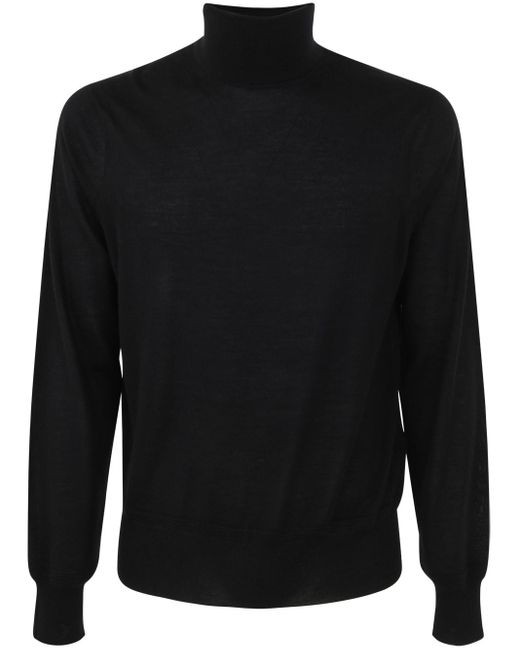Tom Ford Black Turtle Neck Sweater for men