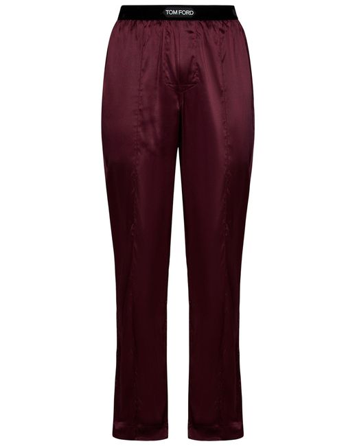 Tom Ford Purple Trousers for men