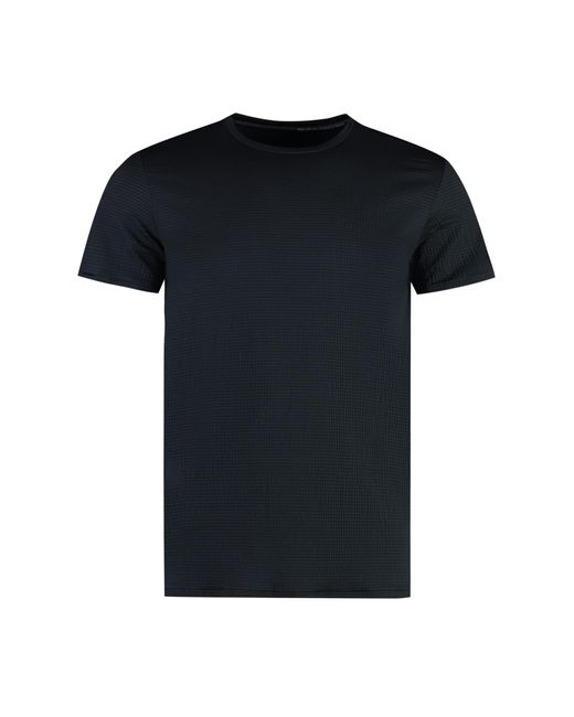 Rrd Black Striton Techno Fabric T-Shirt for men