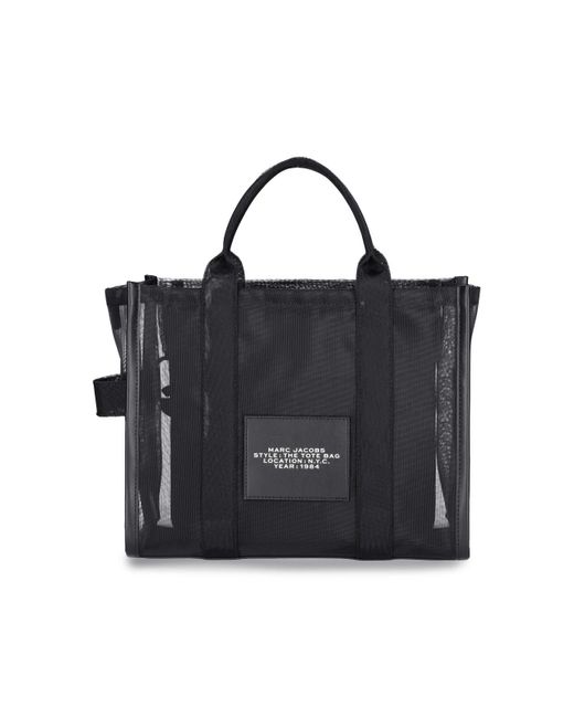 Marc Jacobs Black 'the Mesh Medium' Tote Bag