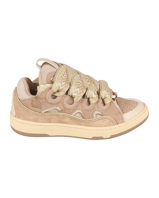 Lanvin Natural Thick Lace Sneakers