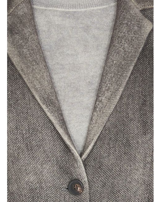 Avant Toi Black Wool And Cashmere Blazer