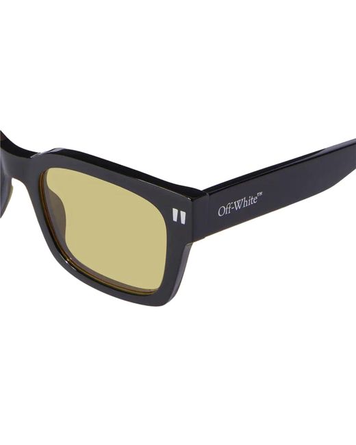 Off-White c/o Virgil Abloh Midland - Black / Yellow Sunglasses for men