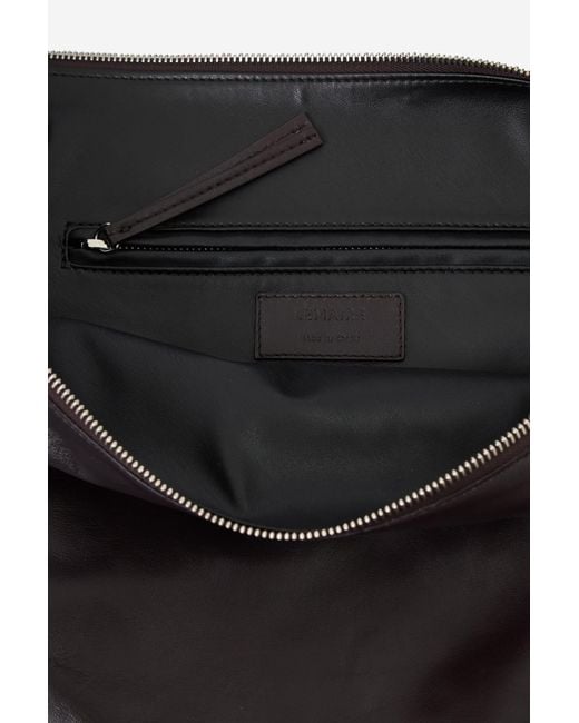 Lemaire Black Scarf Bag Bag