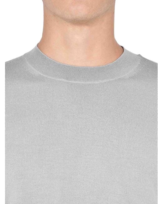 Low Brand Gray Sweater Wool for men