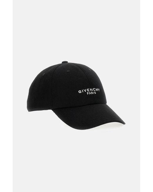Givenchy Black Hats Co Ac for men