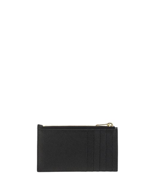 Saint Laurent Black Wallets