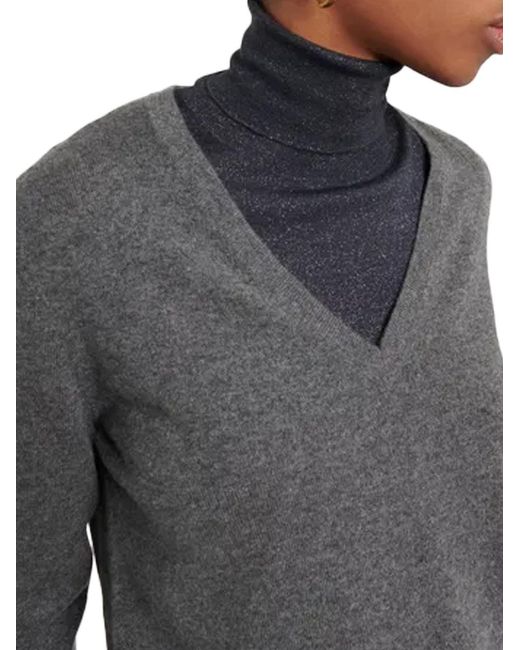Brunello Cucinelli Gray Cashmere Sweater
