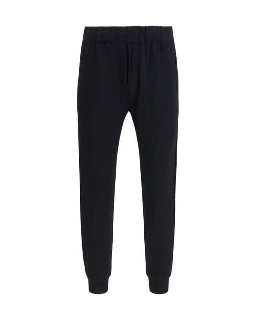 Prada Black Drawstring Pants Nylon for men