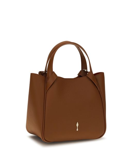 Christian Louboutin Brown Mini Bettina Tote