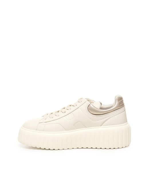 Hogan Natural H-Stripes Sneakers