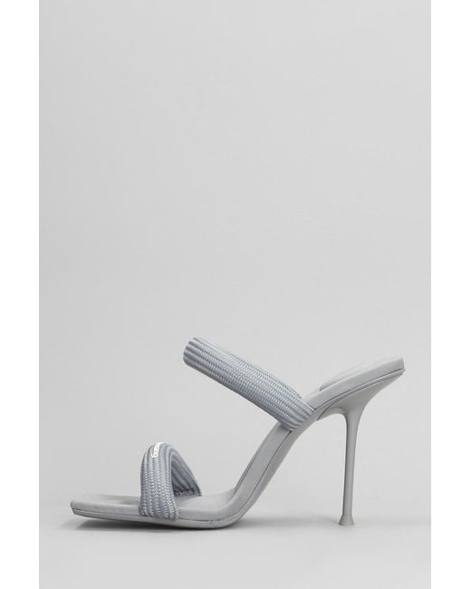 Alexander Wang White Julie Slipper-Mule