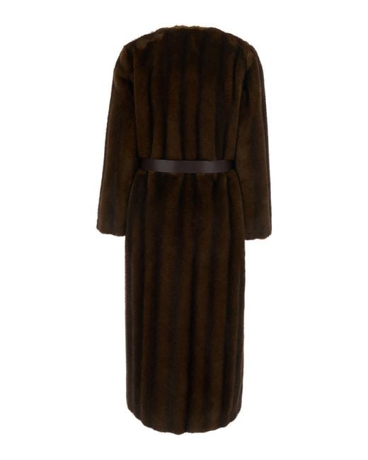 Max Mara Black Coat Mstorma Polyester