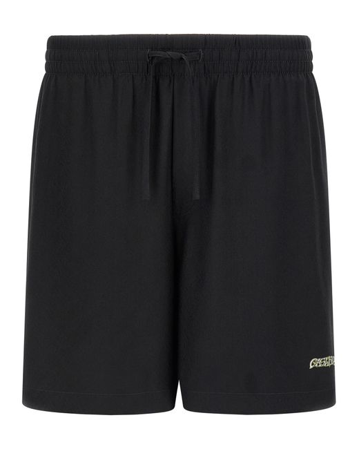 Casablanca Black Volcano Bermuda Shorts for men