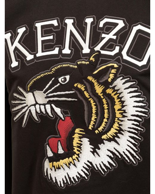 KENZO Black Tiger Varsity Sweatshirt
