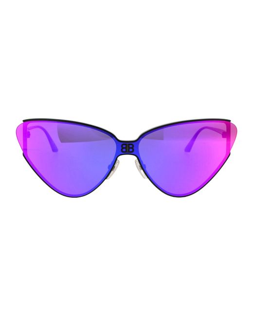 Balenciaga Purple Bb0191s Sunglasses