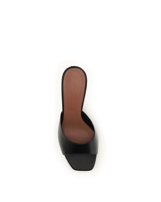 AMINA MUADDI Black Lupita Sandals