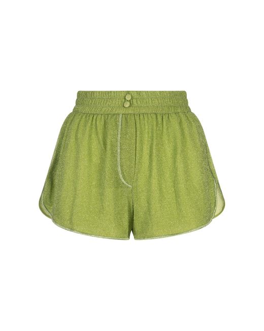 Oseree Green Lime Lumiere Shorts